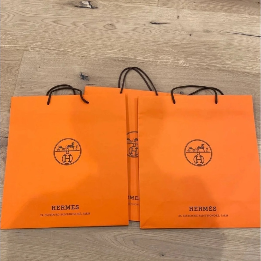 Hermes Shopping Bags